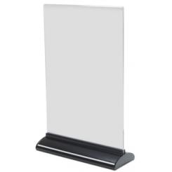 Deflect-O Expositor Sobremesa Deflect-O Contour En Forma De T A4 Vertical Cristal