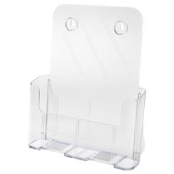 Deflect-O Portafolletos Sobremesa Deflect-O A4 Vertical 1 Compartimento Respaldo Alto Cristal