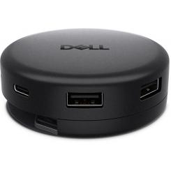DELL DA326 Alámbrico USB 3.2 Gen 1 (3.1 Gen 1) Type-C Negro