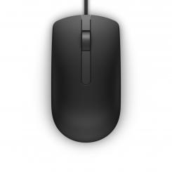 DELL MS116 ratón Ambidextro USB tipo A Óptico 1000 DPI