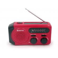 Denver SCR-2010MK2 radio Portátil Analógica Rojo