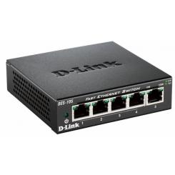 D-Link DES-105 No administrado L2 Negro