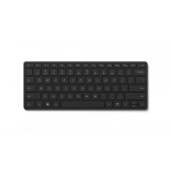 Designer Compact teclado Bluetooth QWERTY Español Negro
