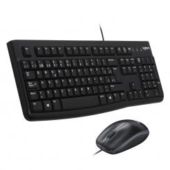 LOGITECH Desktop MK120 teclado Ratón incluido USB QWERTY Español Negro