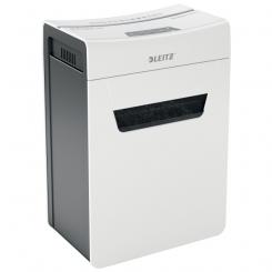 LEITZ Destructora personal IQ Protect 10 P4, blanco/plata