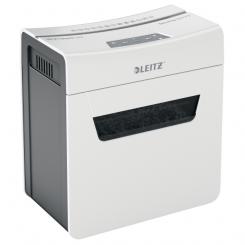 LEITZ Destructora personal IQ Protect 3 P5, blanco/plata