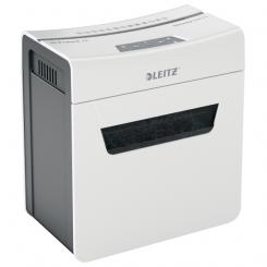 LEITZ Destructora personal IQ Protect 6 P4, blanco/plata