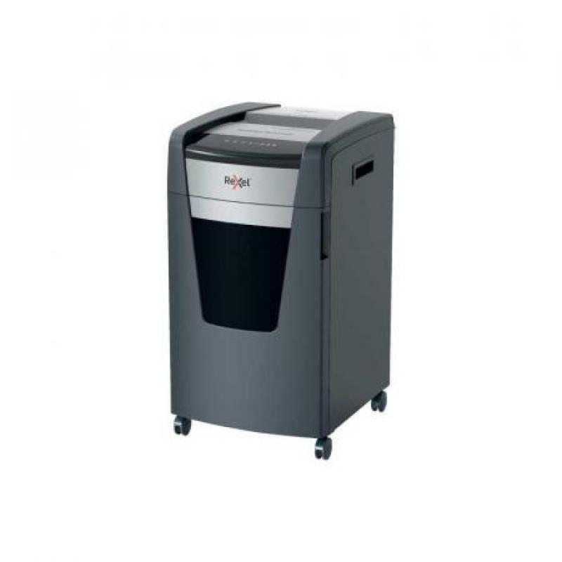 Destructora REXEL Momentum Extra XP422+, negro/plata