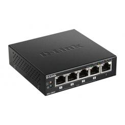 D-Link DGS-1005P No administrado L2 Gigabit Ethernet (10/100/1000) Energía sobre Ethernet (PoE) Negro