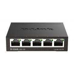 D-Link DGS-105 No administrado L2 Gigabit Ethernet (10/100/1000) Negro