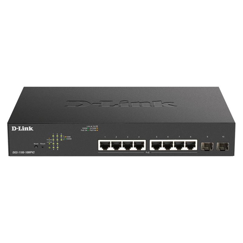 dgs-1100-10mpv2-switch-gestionado-l2-gigabit-ethernet-10-100-1000-energia-sobre-ethernet-poe-1u-negro
