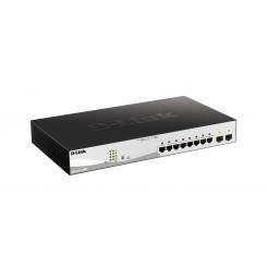 D-Link DGS-1210-10MP switch Gestionado L2/L3 Gigabit Ethernet (10/100/1000) Energía sobre Ethernet (PoE) Negro