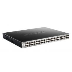 D-Link DGS-3130-54PS Gestionado L3 Gigabit Ethernet (10/100/1000) Negro, Gris Energía sobre Ethernet (PoE)