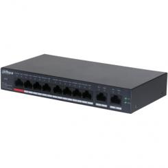 Dahua Technology DH-CS4010-8ET-110 switch Gestionado L2 Fast Ethernet (10/100) Energía sobre Ethernet (PoE) Negro