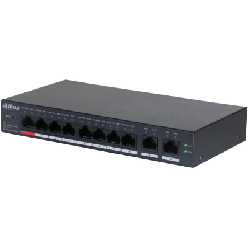 dh-cs4010-8et-110-switch-gestionado-l2-fast-ethernet-10-100-energia-sobre-ethernet-poe-negro