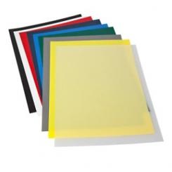 DHP Portada polipropileno 300 micras A4, negro, paquete 100 uds