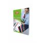 DHP Portada PVC 180 micras A4, transparente cristal, paquete 100 uds