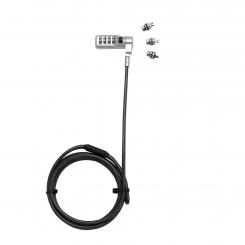 DICOTA D31717 cable antirrobo Negro 2 m