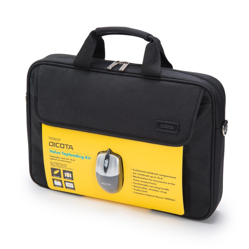 dicota-value-toploading-kit-396-cm-156-bandolera-negro
