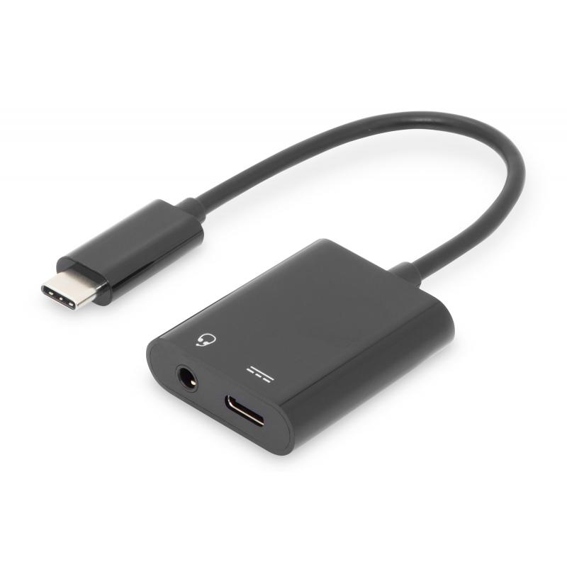digitus-adaptador-convertidor-usb-type-c-de-type-c-a-usb-type-c-toma-de-35-mm