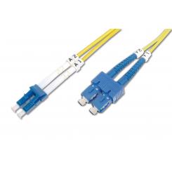 Digitus Cable de conexión modo único de fibra óptica, LC/SC