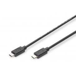 Digitus Cable de conexión USB Tipo-C, Tipo-C - C