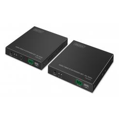 Digitus Juego de extensor IP de fibra HDMI, 4K/60Hz