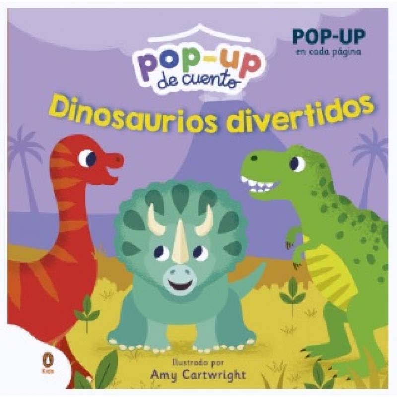 Dinosaurios divertidos, de Amy Cartwright (Ed. Penguin Kids) tapa dura