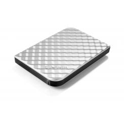 VERBATIM Disco Duro Portátil Store 'n' Go USB 3.0 de 1 TB en color Plateado