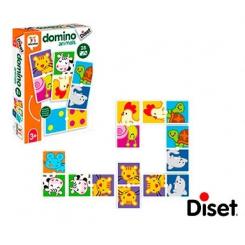 DISET Juego educativo dominó animals