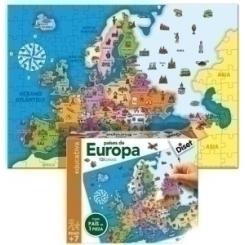 Diset Puzzle Diset Paises De Europa 125 Piezas