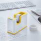 dispensador-de-cinta-adhesiva-leitz-wow-dual-amarillo-blanco