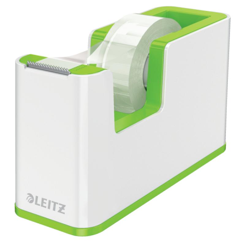 dispensador-de-cinta-adhesiva-leitz-wow-dual-verde-blanco