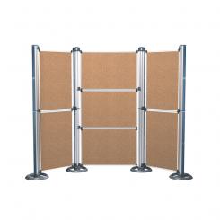 Display modular NOBO panel corcho A0