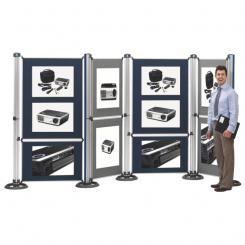 Display modular NOBO panel fieltro A0