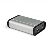 StarTech.com Dispositivo de Captura de Vídeo HDMI a USB-C 1080p 60fps - Capturadora Externa USB 3.0 USB Tipo C de Transmisión en Directo - Adaptador de Audio y Vídeo HDMI - Funciona con USB-C/USB-A/Thunderbolt 3
