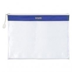 Dohe Dossier Sobre Dohe Cremallera A4 Pvc Azul