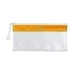 Dohe Portatodo Dohe Cremallera Apaisado Pvc Blanco/Amarillo