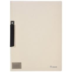 Dosier Clip Dohe Pp A4 Pinza Plastico Pivot. 30H Gris