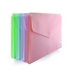 Dosier Sobre Office Box Pp V-Lock A4+ Blush C/Fuelle Surtido (4 Col.)