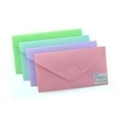 Dosier Sobre Office Box Pp V-Lock Recibos Blush Surtido (4 Col.)