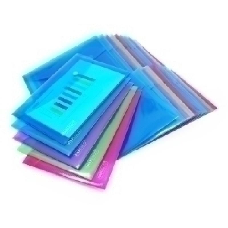 dosier-sobre-rapesco-pp-translucido-broche-a5-surtido-pack-de-40