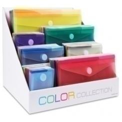 Dosier Sobre Tarifold Color Collection Pp Surtido Expositor De 84 12X A4 12X A5 12X A6 Vertical 24X A6 Horizontal 12X A7 12X Sobre