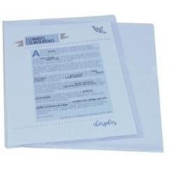 Dossier Angulo Recto Iberplas Pvc 150µ Fº Cristal