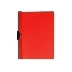 Dossier Clip Office Box Pp Clip-It A4 Pinza Plastico 30H Rojo