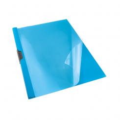 Dossier de presentacion ESSELTE Clipfiles. PVC. Clip metálico. Lomo 3 mm. DIN A4, azul