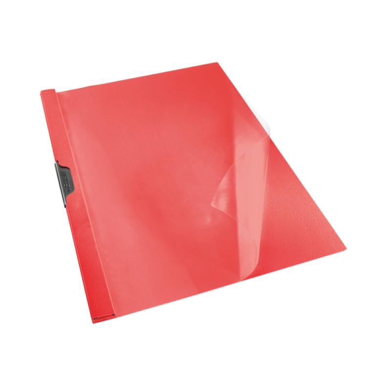 dossier-de-presentacion-esselte-clipfiles-pvc-clip-metalico-lomo-3-mm-din-a4-rojo