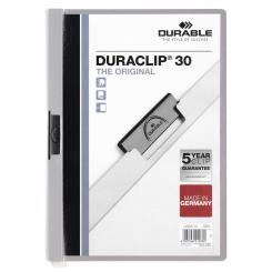 Dossier Durable A4 Duraclip 30H Gris