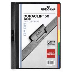 Dossier Durable A4 Duraclip 50H Negro