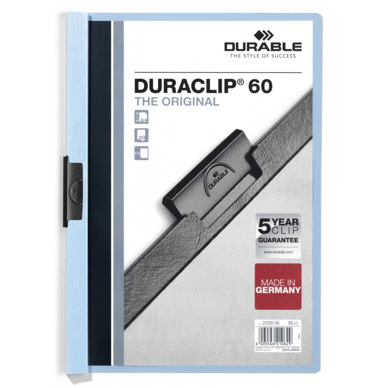 dossier-durable-a4-duraclip-60h-azul